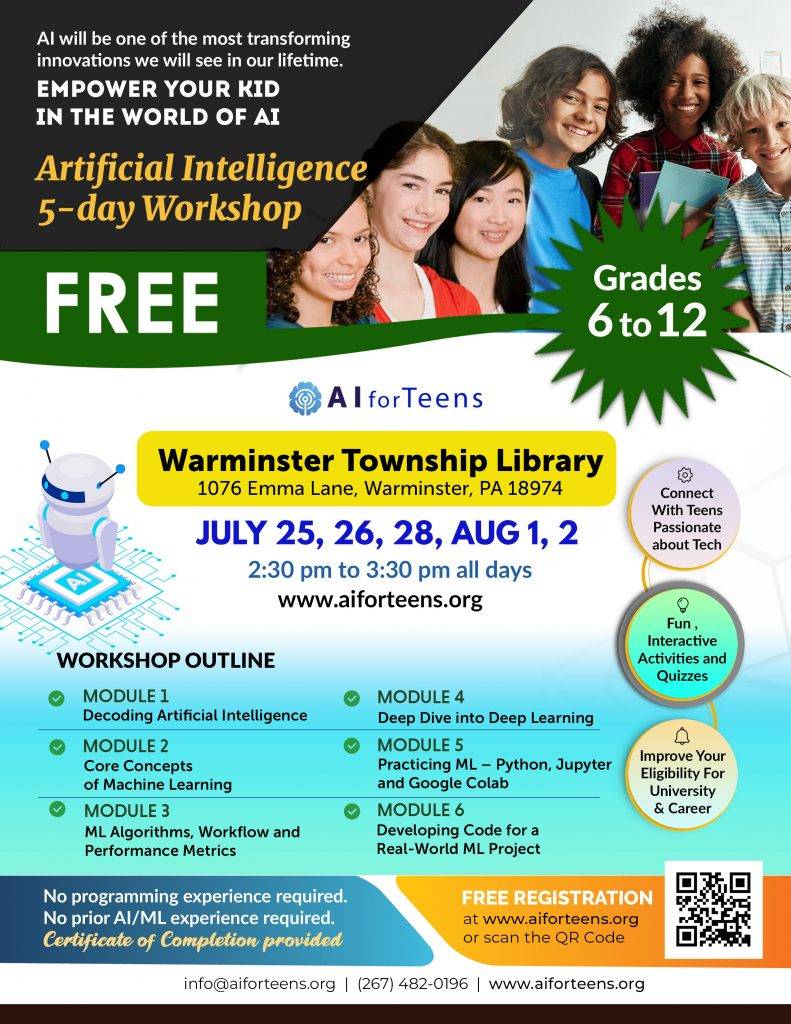 Artificial Intelligence for Teens
